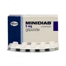 Минидиаб (Глипизид, аналог Мовоглекена) 5мг №30 в Элисте и области фото