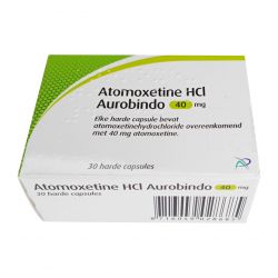 Атомоксетин HCL 40 мг Европа :: Аналог Когниттера :: Aurobindo капс. №30 в Элисте и области фото